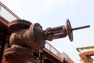 El tekeri ve vida ipliği fotoğrafın yakın çekim
