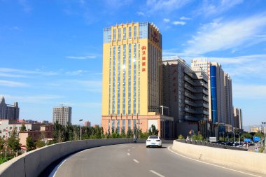 Fotoğrafın şehir mimari manzarası.