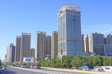 Fotoğrafın şehir mimari manzarası.