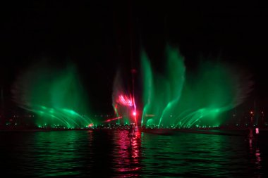 Müzik Çeşmesi Su Perdesi