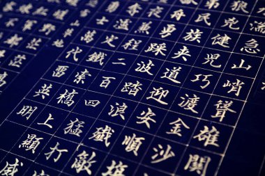 Çin geleneksel fırça kaligrafisi