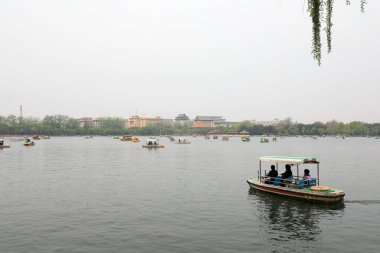 Beihai Park Manzarası, Pekin, Çin