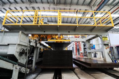 Kalsiyum silikat üretim hattı bölme makinesi, Kuzey Çene