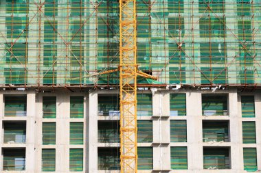 Bitmemiş binalar Kuzey Çin 'de bir şehirdedir.