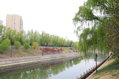 Pekin 'deki Kunyu Nehri Manzarası