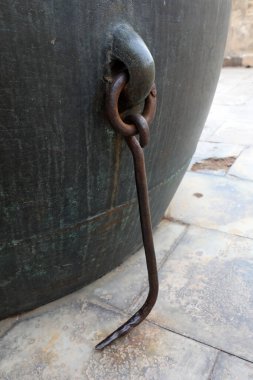 Bakır tank mimari peyzajı Pekin, sarayda.