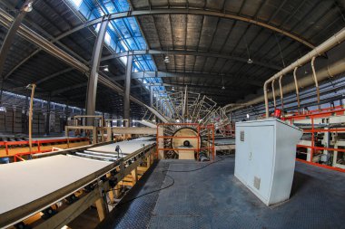 Ahşap levha üretim hattı, mekanik ekipman, Kuzey Çin