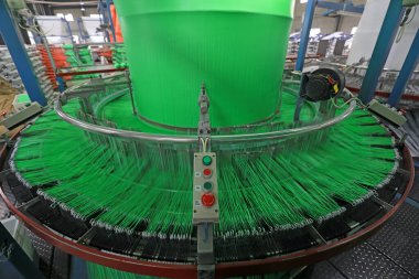 Plastik fiber üretim hattının mekanik ekipmanları, Kuzey Çin