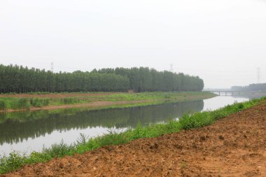 Kanal doğal manzara, Kuzey Çin