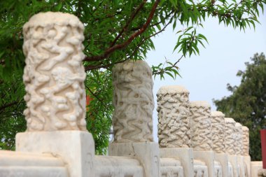 Çin geleneksel beyaz mermer heykel parkı, Pekin