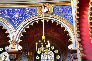 1* Jerusalem Synagogue in Prague. It was built in 1906. Named Jubilee in honor of Emperor Franz Joseph I. Partially destroyed during the war of 1939  1945. The restoration began in 1992.