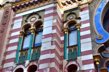 1* Jerusalem Synagogue in Prague. It was built in 1906. Named Jubilee in honor of Emperor Franz Joseph I. Partially destroyed during the war of 1939  1945. The restoration began in 1992.