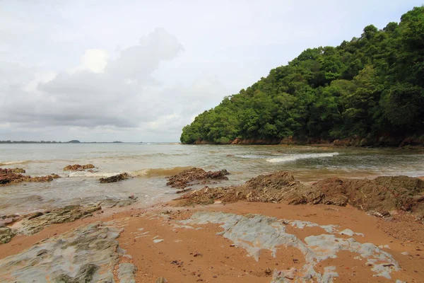 Pedras Praia Tropical — Fotografia de Stock