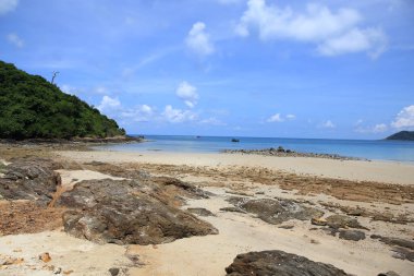 güzel deniz manzarası. Koh samet Island Tayland