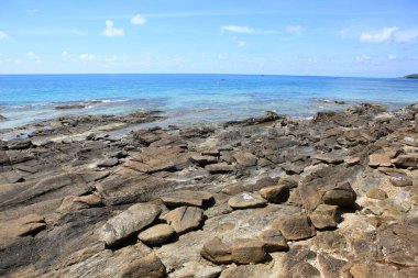 güzel deniz manzarası. Koh samet Island Tayland