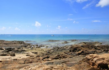 güzel deniz manzarası. Koh samet Island Tayland