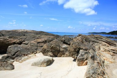 güzel deniz manzarası. Koh samet Island Tayland