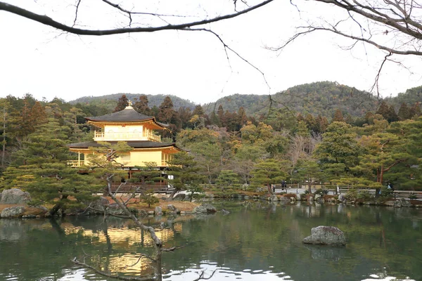 京都の金閣寺 の有名な場所 — ストック写真