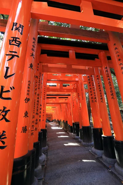 Fushimi Inari Taisha Heiligdom Kyoto Japan — Stockfoto
