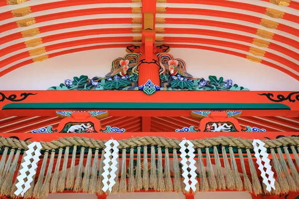 Detail Roof Fushimi Inari Kyoto Japan — Stock Photo, Image