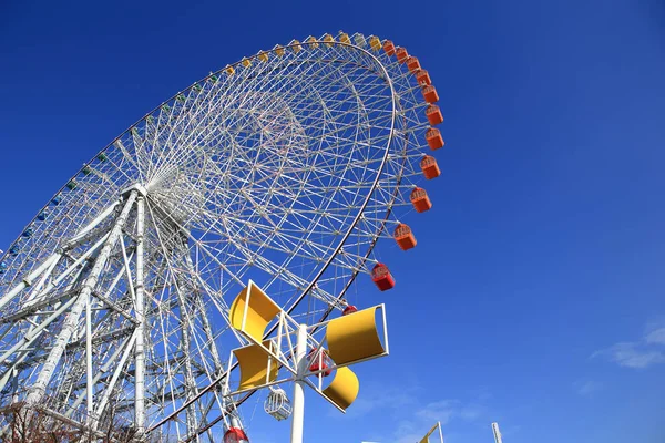 Roda Gigante Cidade Osaka Japão — Fotografia de Stock