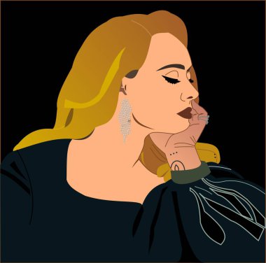 Güzel sarışın kadın aşkını ve ne yapacağını düşünüyor.