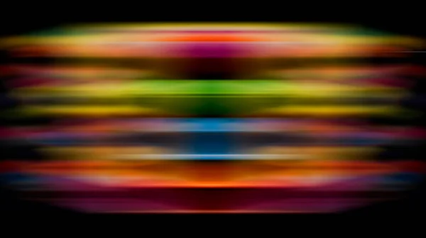 暗い背景にある抽象的な光道 — ストック写真