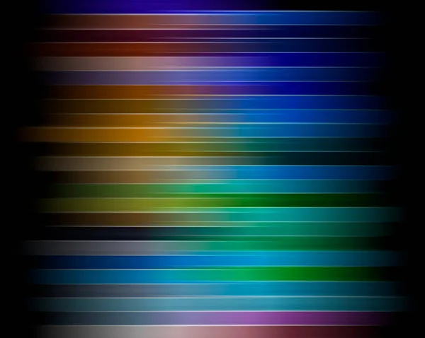 Trasee Luminoase Abstracte Efect Estompare Mișcării Fundalul Negru — Fotografie, imagine de stoc