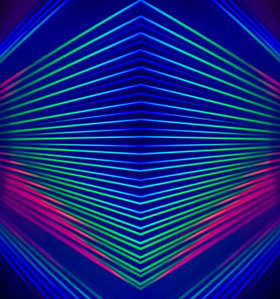 Arco Iris Abstracto Llevó Rayos Luz —  Fotos de Stock