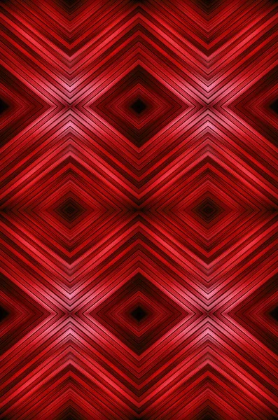 Abstrato Vermelho Luzes Textura Fundo Quadrados Loucos Padrão Geométrico Brilhante — Fotografia de Stock