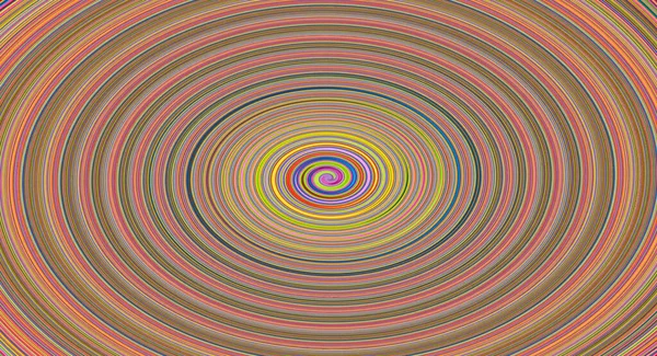 Background Vivid Rainbow Colored Swirl Twisting Center — Stock Photo, Image
