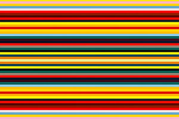 Farbe Parallele Horizontale Linien Muster Abstrakte Lebendige Geometrische Kunst Hintergrund — Stockfoto
