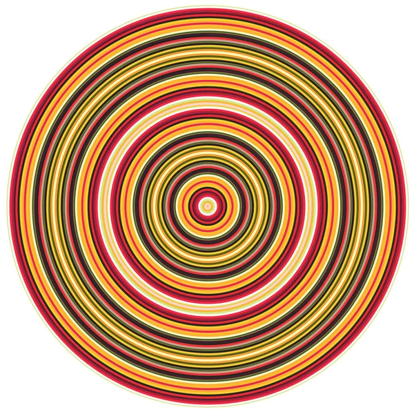 Mnohobarevné Soustředné Kruhy Zářivé Barvy Abstraktní Pozadí — Stock fotografie