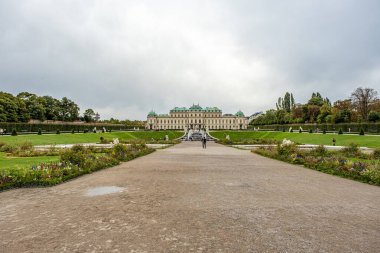 Vienna, Austria, September 27 2022 The Belvedere is a historic building complex in Vienna. The buildings are set in a Baroque park landscape in the third district of the city
