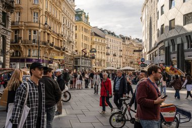 Vienna, Austria, September 26 2022. An ordinary day on the streets of the Austrian capital Vienna