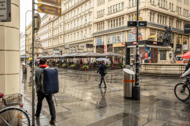 Vienna, Austria, September 26 2022. An ordinary day on the streets of the Austrian capital Vienna