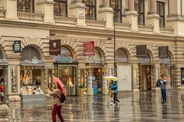 Vienna, Austria, September 26 2022. An ordinary day on the streets of the Austrian capital Vienna
