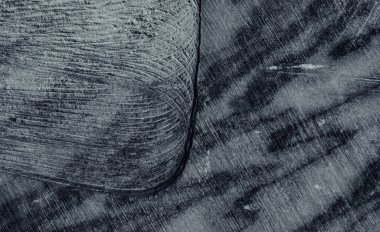 bir yeraltı tuz madeninde doğal, çiğ tuz dokusu, Turda tuz madeni, Romanya