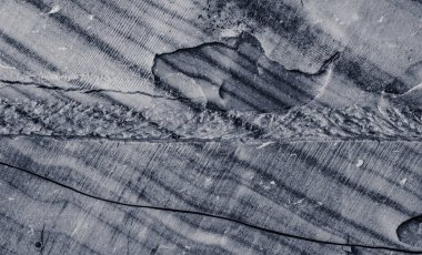 bir yeraltı tuz madeninde doğal, çiğ tuz dokusu, Turda tuz madeni, Romanya