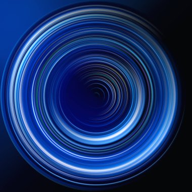 abstract colored circle lines motion blurred