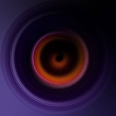 abstract colored circle lines motion blurred