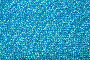 glitter household cleaning blue sponge