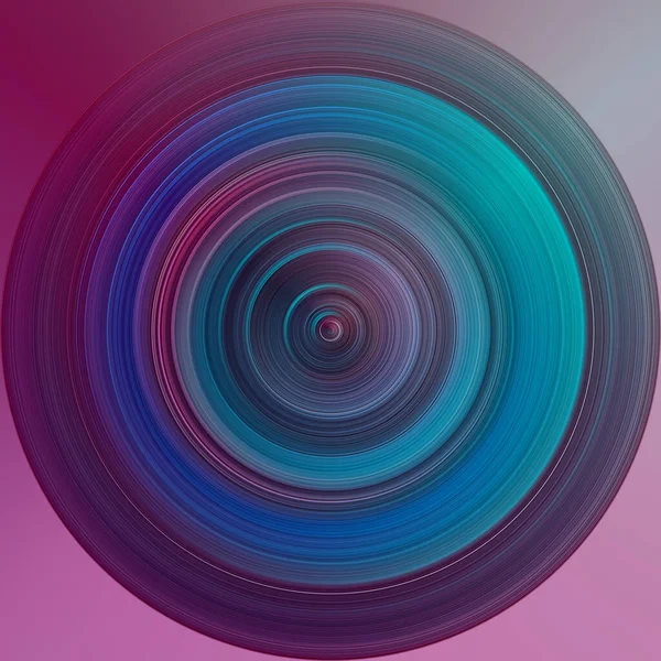 abstract colored circle lines motion blurred