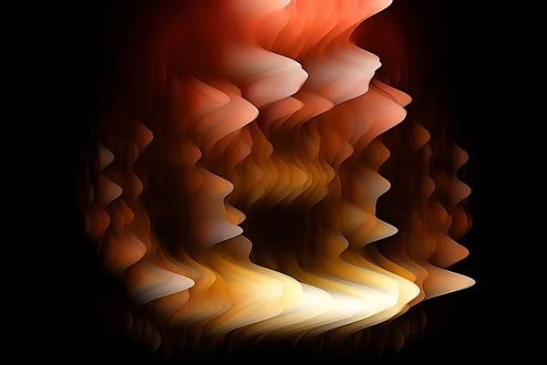 Optisch Dreidimensionale Attraktive Kulisse Die Sich Layouts Für Kunst Illustration — Stockfoto