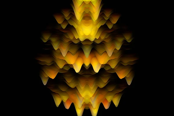 Optisch Dreidimensionale Attraktive Kulisse Die Sich Layouts Für Kunst Illustration — Stockfoto
