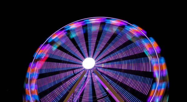 Long Exposure Ferris Wheel — Stock Photo, Image
