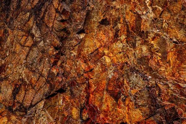 Naturlig Röd Rock Konsistens Bakgrund Cindrel Berg Rumänien — Stockfoto