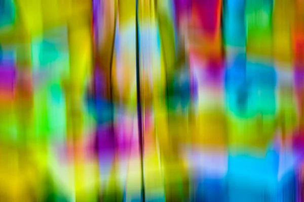 Note Carta Adesiva Multicolore Effetto Motion Blur Messa Fuoco Morbida — Foto Stock