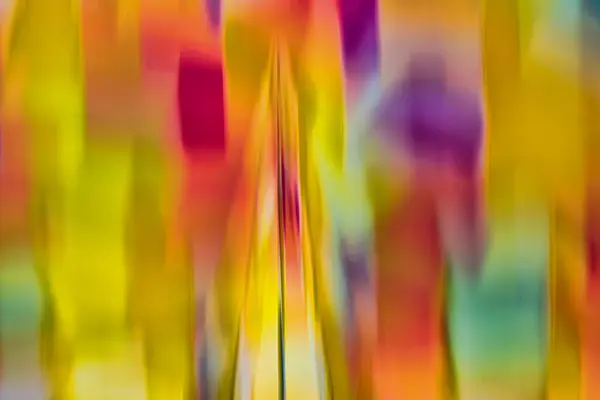 Разноцветные Липкие Бумажные Заметки Эффект Размытия Движения Мягкая Фокусировка — стоковое фото