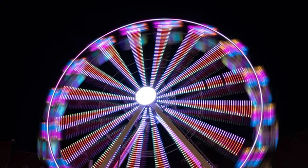 Long Exposure Ferris Wheel — Stock Photo, Image